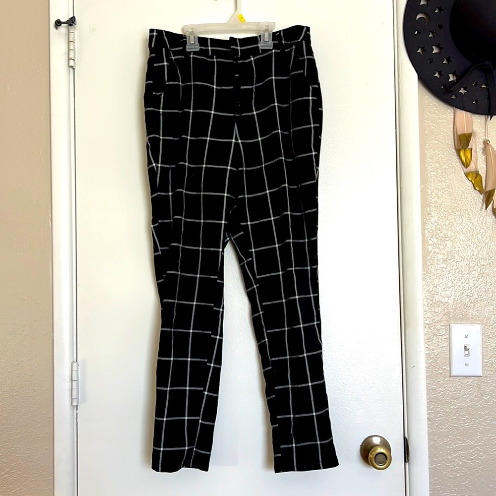 Plaid pants